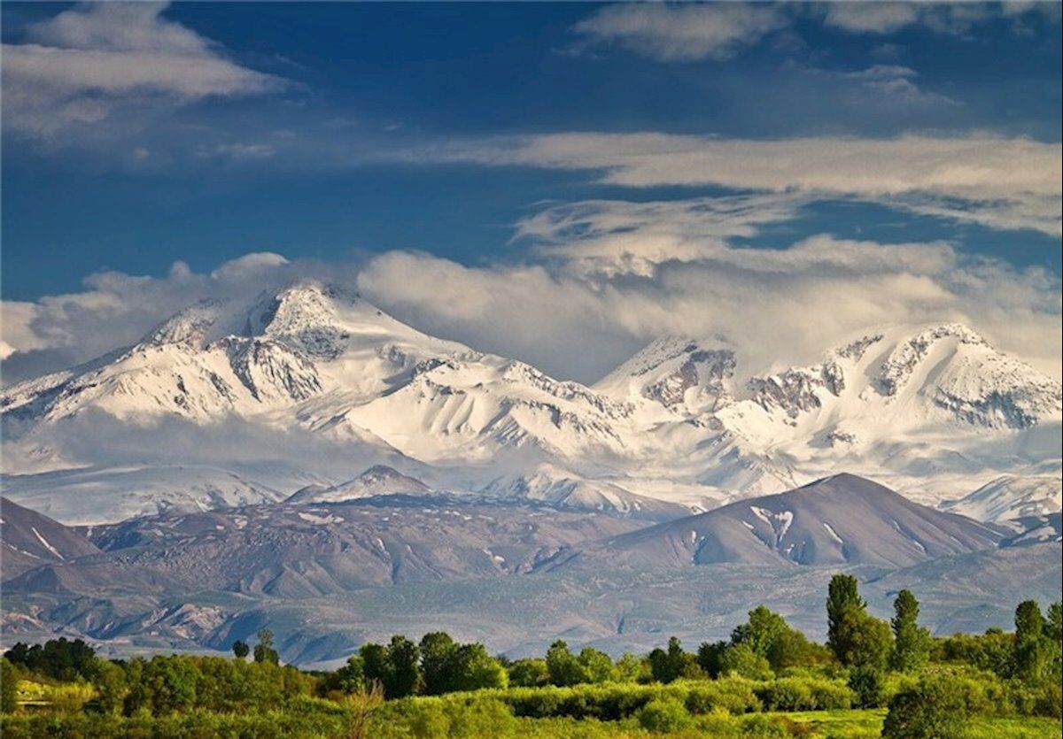 کوه سبلان در استان اردبیل باربری دی